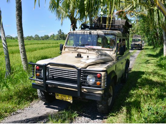 ランドローバーで行く！世界遺産ジャティルイのライステラス＋ティガルジャティ村砕石場＋バトゥカウ寺院＜1日／英語ガイド／オーガニックランチ付＞