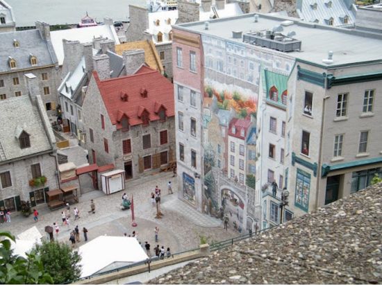 世界遺産都市ケベックシティー　ウォーキングツアー ＜日本語ガイド＞