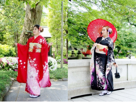 【着物・浴衣レンタル】雷門徒歩2分！下町情緒溢れる浅草で着物散策＜着付け・ヘアセット込／人力車割引券付き／浅草＞by サクラフォトスタジオ