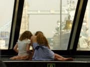 Two girls on the boat