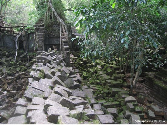 ベンメリア+バンテアイスレイ　人気郊外遺跡を1日で巡る貸切観光ツアー！＜貸切／日本語ガイド／クメールランチ／送迎＞