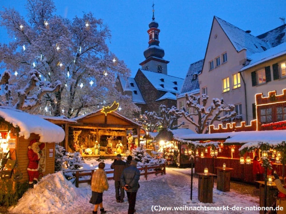 Rudesheim Christmas Market Tour with Dinner from Frankfurt tours