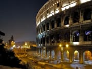Italy, Colosseum by night