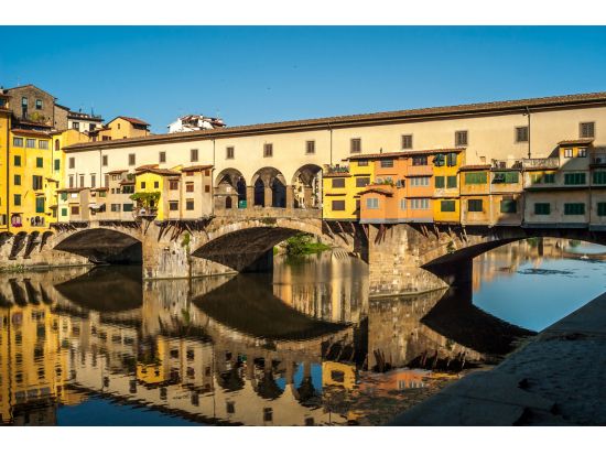 イタリア高速鉄道で行く！フィレンツェ日帰り観光　フィレンツェを自由に街歩き　ウフィツィ美術館入場チケット付プランあり＜英語アシスタント／ローマ発＞