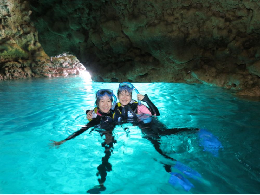 Private Snorkeling Tour of Okinawa's Blue Cave from Onna tours