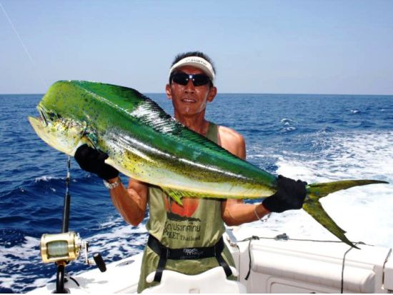 トローリング＆フィッシング・ボートチャーター☆プーケット沖は魚の宝庫で絶好のポイント！＜終日／ホテル送迎あり／英語対応＞ *ボート1艘あたり料金