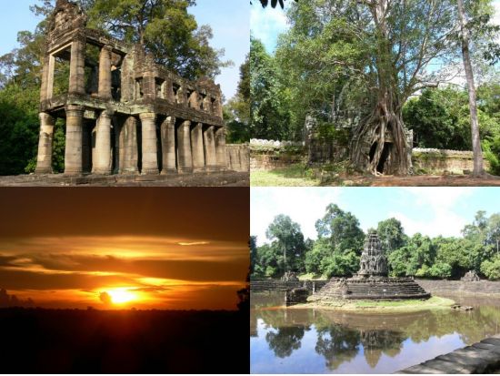 アンコール遺跡群観光ツアー 小回り＆大回りコースを巡る＜選べる時間帯／日本語ガイド＞