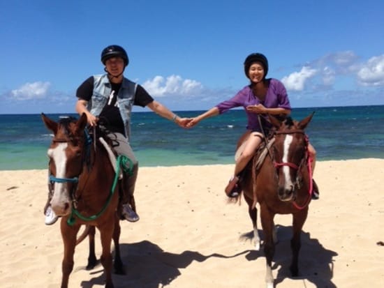 beach tours on horseback