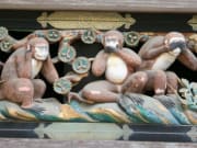 The famous three monkeys of Nikko