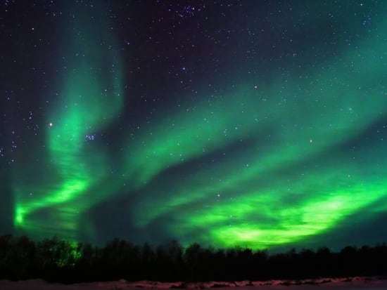 Northern lights, Aurora Borealis, Yllas