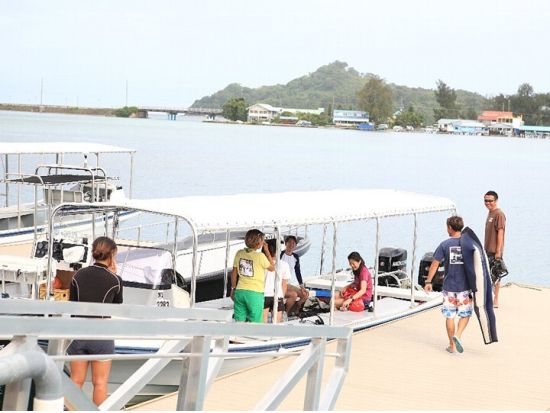 クマノミシュノーケル半日ツアー 充実のショップ設備＆近場ポイントへご案内＜午前または午後／送迎付き＞by パラオ・パシフイックダイバーズ