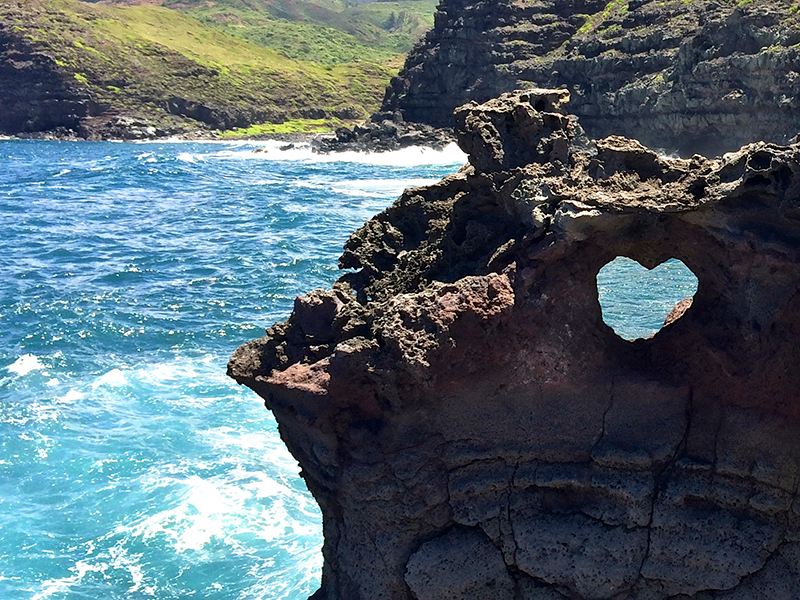 Hawaii_West Maui_Holo Holo Maui_Heart Rock