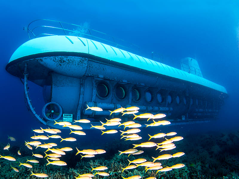 underwater submarine tour maui