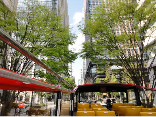 スカイバス東京 屋根のないオープントップバスで東京観光 選べる4コース＜午前・午後／丸の内三菱ビルディングチケットセンター発着＞