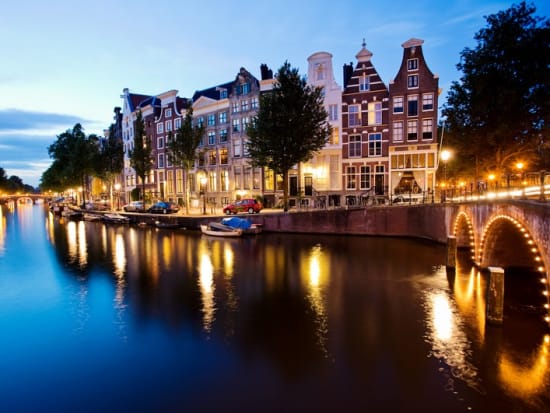 Netherlands, Amsterdam, Evening Canal Cruise