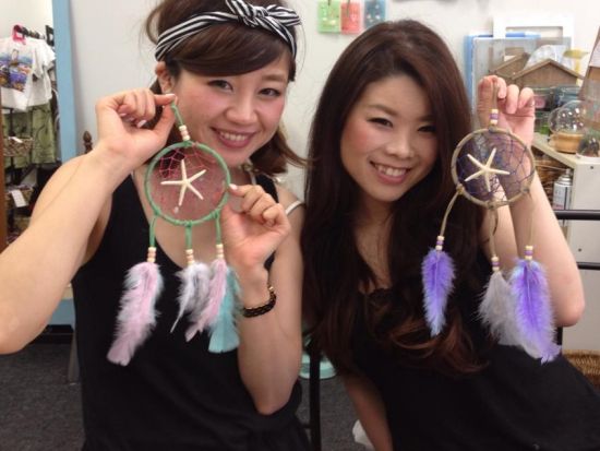 ドリームキャッチャー手作り体験教室　パワーストーン入り！オリジナルハワイアン雑貨＜オンライン体験あり＞By. HALE HANA WAIKIKI 