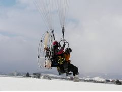 Lifting off with an instructor