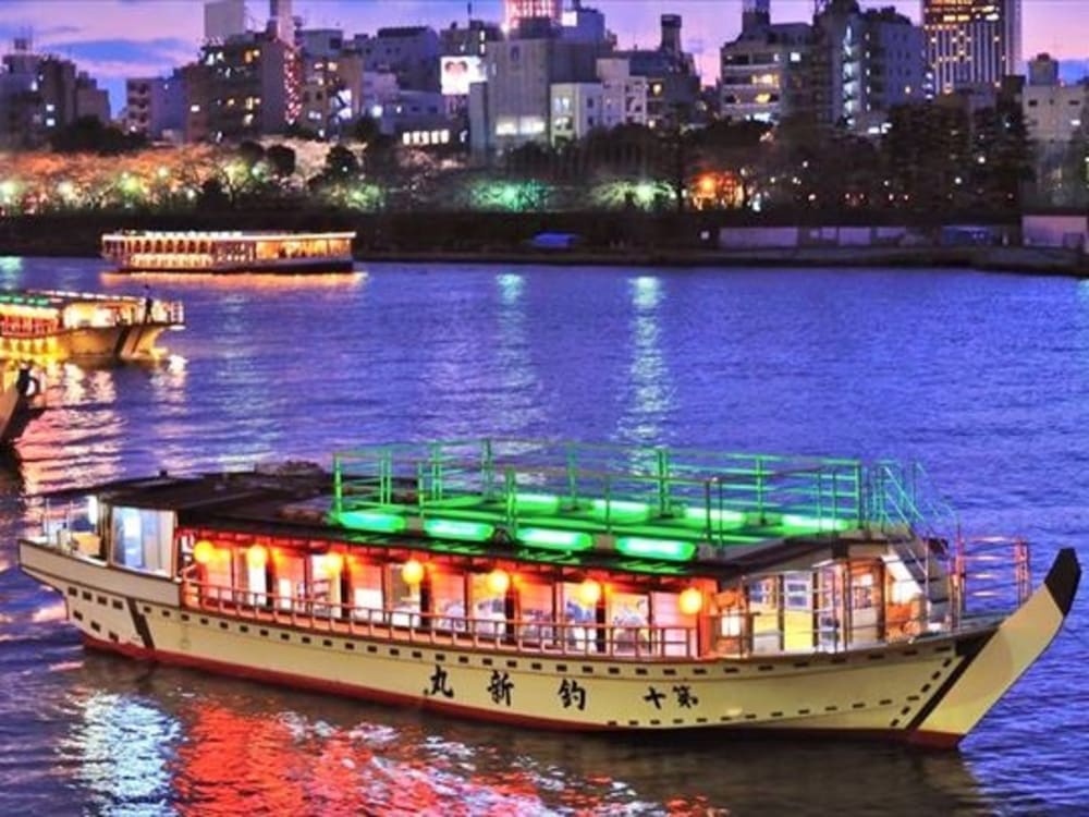 tokyo river cruise dinner