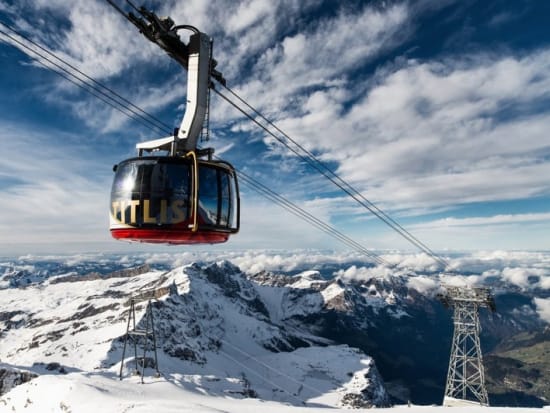 Titlis, Ski lift, Cable car, Swiss Alps