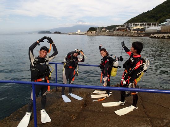 海で体験ダイビング06