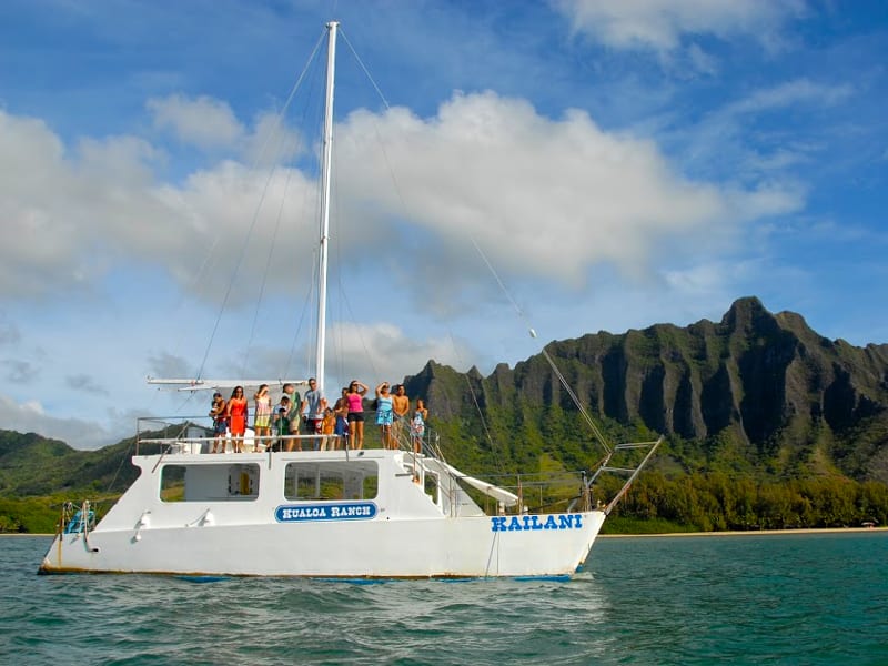 catamaran ride hawaii