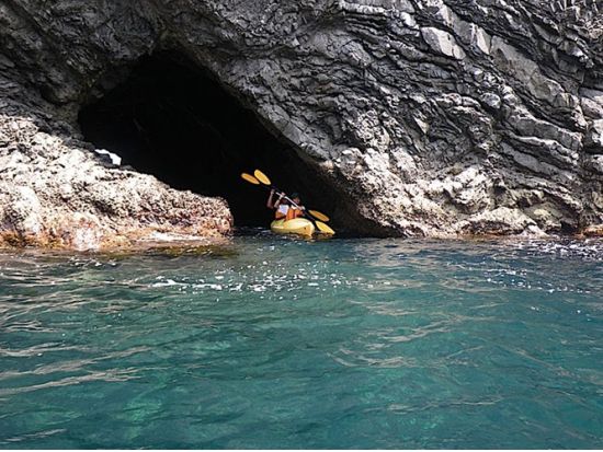 シーカヤック体験　えびす洞など南阿波の洞窟を海から探検＜6時間／美波町＞by Horizon