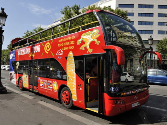 double decker bus tour barcelona
