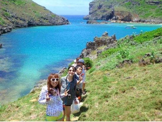 南島の観光ツアー｜トレッキングやシュノーケリングも可能！1日100人限定の南島上陸＜ 半日／小笠原諸島・父島発＞