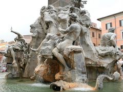Fiumi Fountain, Rome, Italy