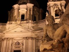 rome, italy, rome at night