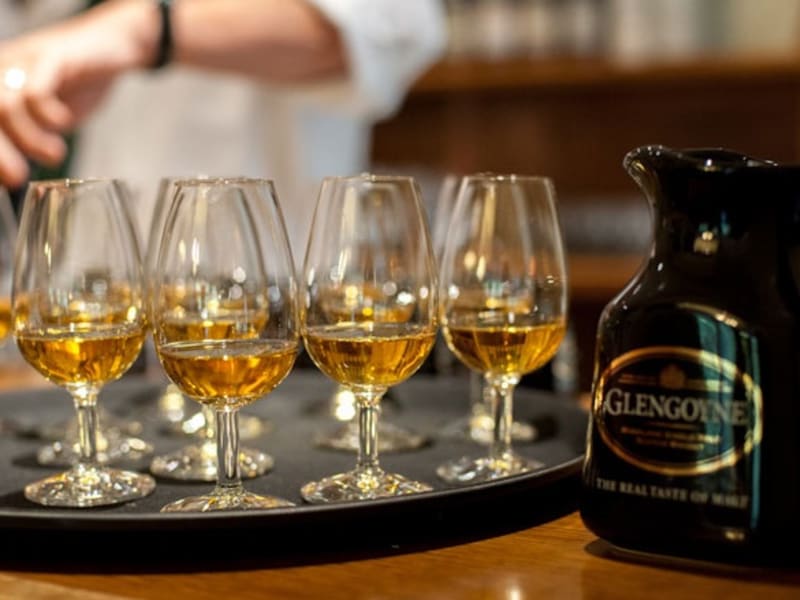 Whisky at Glengoyne Distillery
