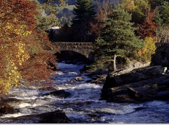 スコットランド日帰り観光ツアー　ダンケルド村＆リゾート地ピトロクリー＆ウィスキー蒸留所 ＜英語ドライバーガイド／エジンバラ発＞