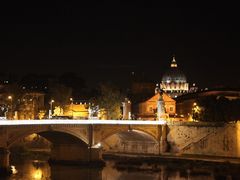 rome, italy, rome at night