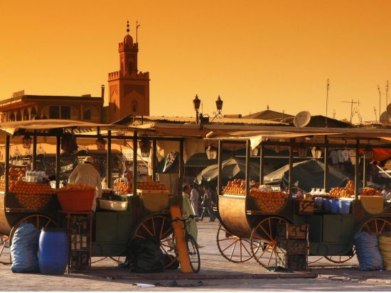  マラケシュ・メディナと市場をめぐる半日観光ツアー＜午後発／英語／現地集合・解散／マラケシュ発＞