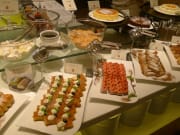 Desserts from the buffet