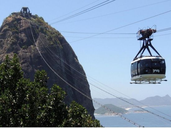 リオ観光の決定版！コルコバードの丘＆ポン・ヂ・アスーカル＆セラロンの階段☆リオ市内半日観光ツアー＜混載／英語ガイド／リオ・デ・ジャネイロ発＞