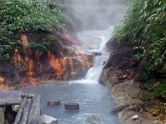 天然足湯森の足湯泉源NEC_0945