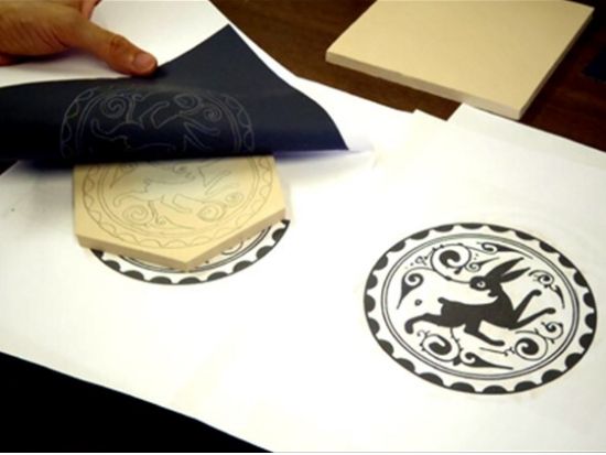 手作りタイル陶芸体験　コースター・フォトフレーム作り 本場イランの技を学ぶ ＜港区・芝公園駅より徒歩6分＞ by うづまこ陶芸教室