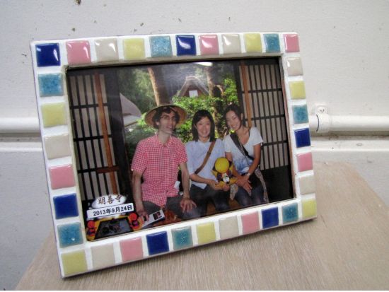 手作りタイル陶芸体験　コースター・フォトフレーム作り 本場イランの技を学ぶ ＜港区・芝公園駅より徒歩6分＞ by うづまこ陶芸教室