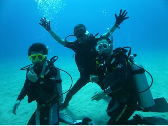 貸切体験ダイビング グロットでのシュノーケリング付きプランあり！＜ビーチ／1～2ダイブ＞by MSC