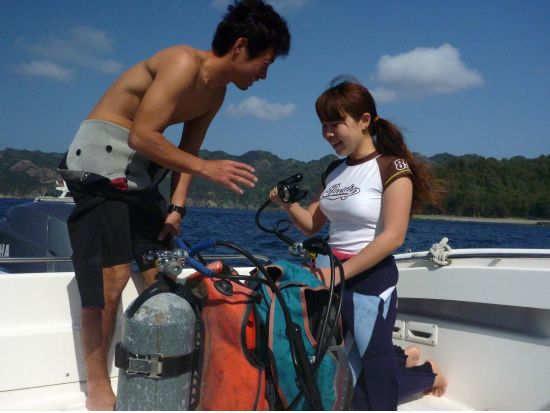 体験ダイビング 世界遺産の海で少人数制ダイビング！動画＆水中写真プレゼント付き＜半日／ボート／1ダイブ／小笠原諸島・父島発＞by NativeColor