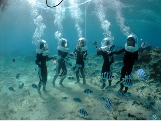 シーウォーク気軽に水中散歩を楽しもう！＜恩納村発＞ by ブルーオーシャン