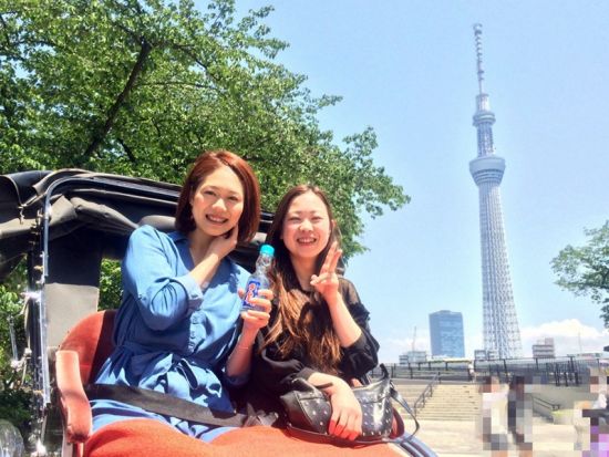 人力車貸切ツアー 短時間30分プラン 待乳山＋墨田公園＋伝法院通り＋スカイツリーなど 選べる王道観光4コース＜ガイド付／浅草発＞by 東京力車