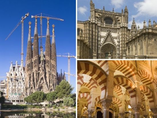 日本語ガイド同行！スペイン周遊4泊5日　コルドバ＆セビリア＆グラナダ＆バルセロナ ＜日曜出発／マドリード発バルセロナ着＞by ミカミトラベル