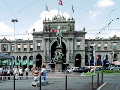 Zurich, Hauptbahnhof, Train Station