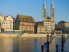 zurich, panorama, cityscape, lake, switzerland
