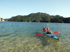 Kayaking on the clear seas near Nagasaki