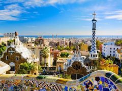 Park Guell, Barcelona, Spain