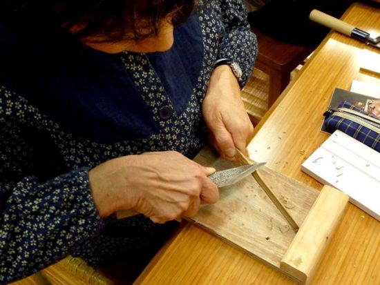 茶杓製作体験教室 自分だけのオリジナル茶杓を作りませんか＜横山竹材店＞