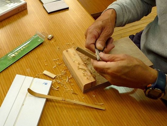 茶杓製作体験教室 自分だけのオリジナル茶杓を作りませんか＜横山竹材店＞